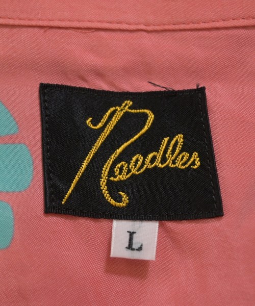 Needles（ニードルス）カジュアルシャツ ピンク サイズ:L メンズ/2200707994116