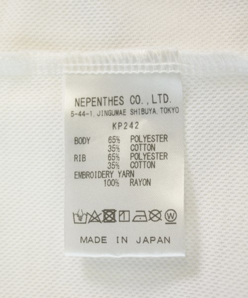 Needles（ニードルス）Tシャツ・カットソー 白 サイズ:L メンズ/2200708784020