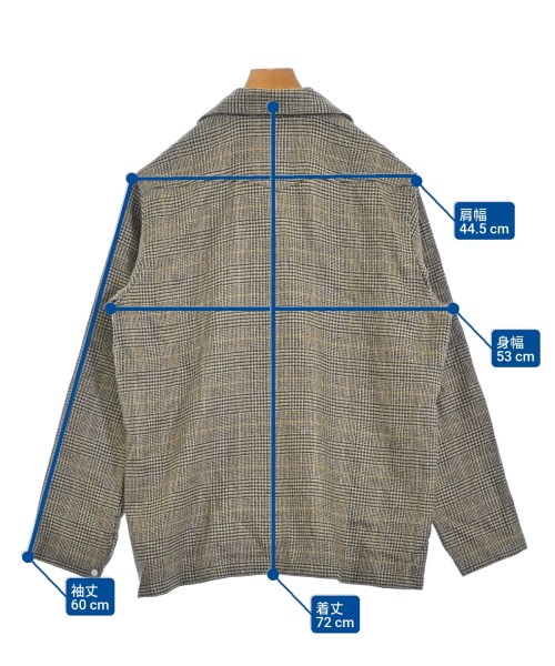 Needles（ニードルス）カジュアルシャツ 茶 サイズ:S メンズ/2200666999016