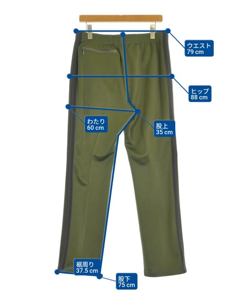 Needles（ニードルス）スウェットパンツ 緑 サイズ:M メンズ/2200667194137