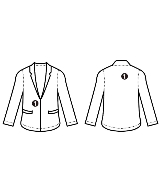 Needles（ニードルス）カジュアルジャケット 白 サイズ:XS メンズ/2200667279025