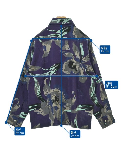 NOMA t.d.（ノーマティーディー）カジュアルシャツ 紫 サイズ:M メンズ/2200665166020