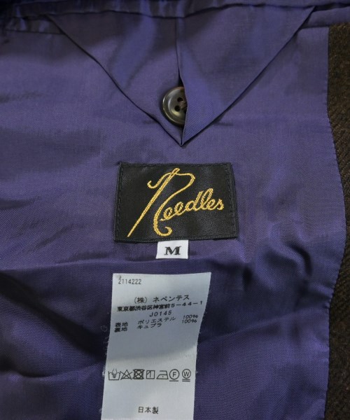 Needles（ニードルス）テーラードジャケット 茶 サイズ:M メンズ/2200731031016