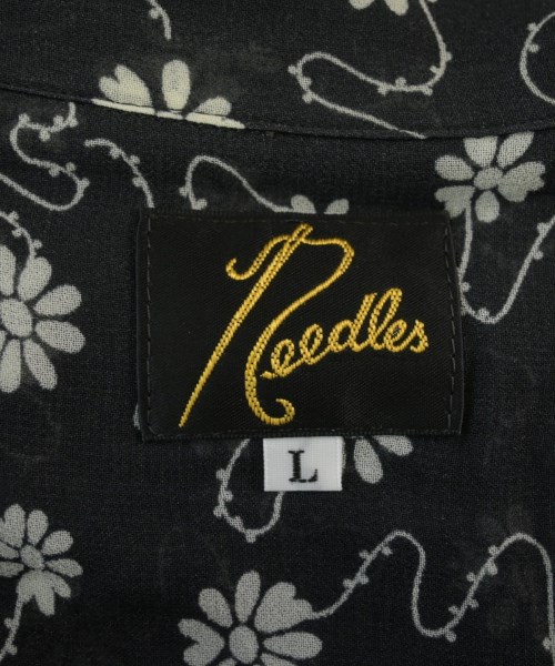 Needles（ニードルス）カジュアルシャツ 黒 サイズ:L メンズ/2200720701012