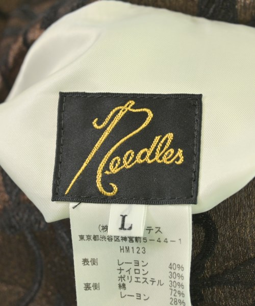 Needles（ニードルス）テーラードジャケット 茶 サイズ:L メンズ/2200725187019