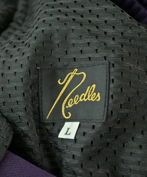 Needles（ニードルス）スウェットパンツ 紫 サイズ:L メンズ/2200685213667