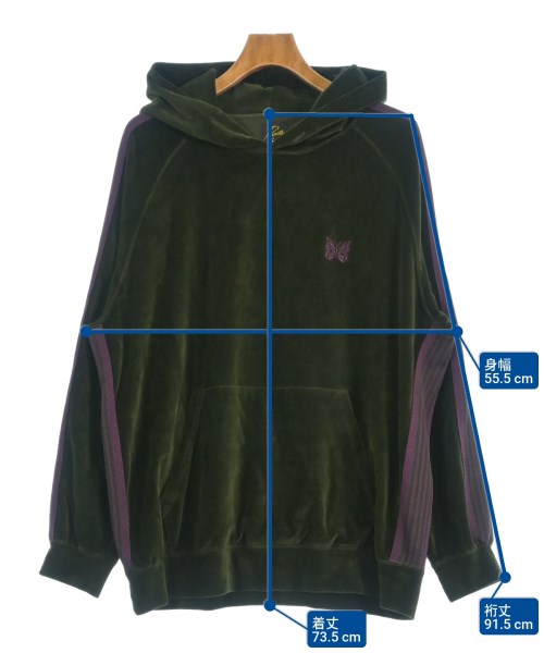 Needles（ニードルス）パーカー 緑 サイズ:XL メンズ/2200684326290