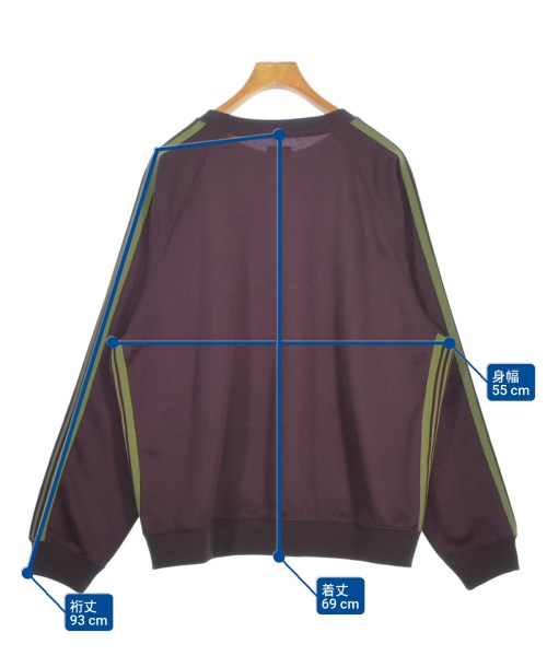 Needles（ニードルス）スウェット 紫 サイズ:XL メンズ/2200684326320