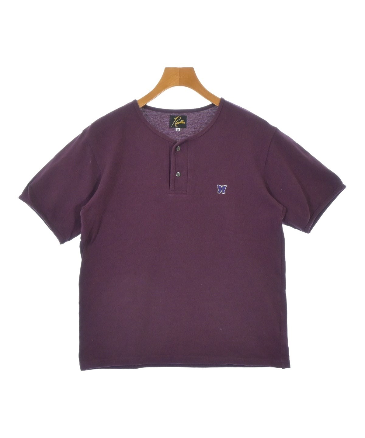 Needles（ニードルス）Tシャツ・カットソー 紫 サイズ:XS メンズ