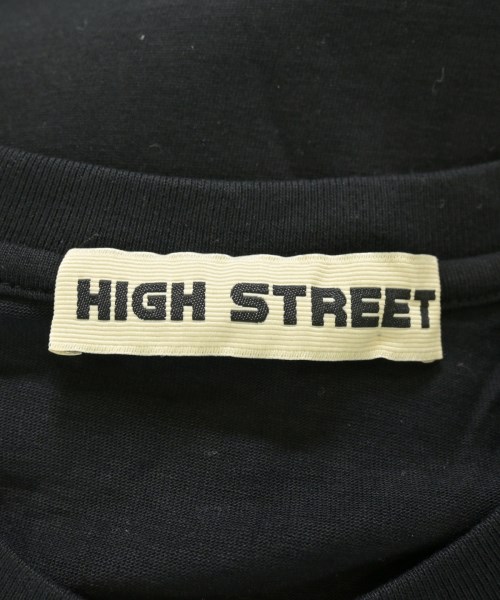 HIGH STREET（ハイ　ストリート）Tシャツ・カットソー 黒 サイズ:S メンズ/2200691692388