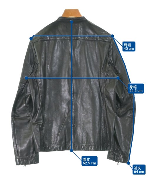 CUSTOM CULTURE（カスタム　カルチャー）ライダース 黒 サイズ:2(M位) メンズ/2200663442027