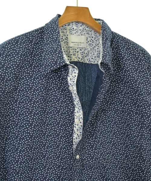 PAPER DENIM&CLOTH（ペーパーデニムアンドクロス）カジュアルシャツ 紺 サイズ:3(XXL位) メンズ/2200688991166