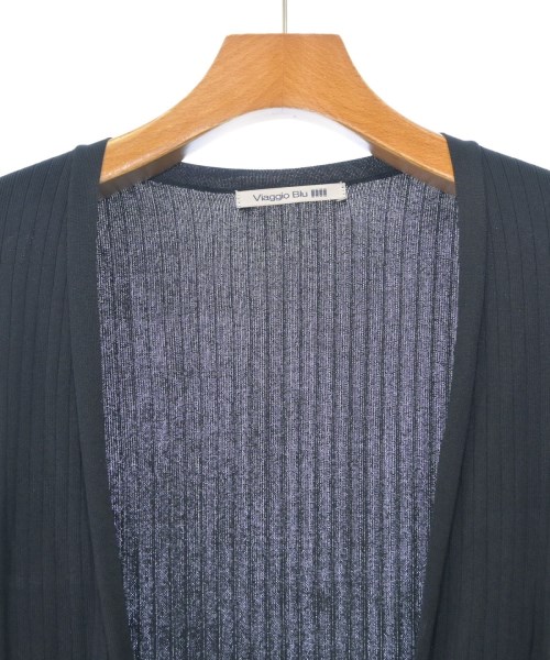 Viaggio Blu（ヴィアッジョ　ブル）カーディガン 黒 サイズ:-(S位) レディース/2200637764049