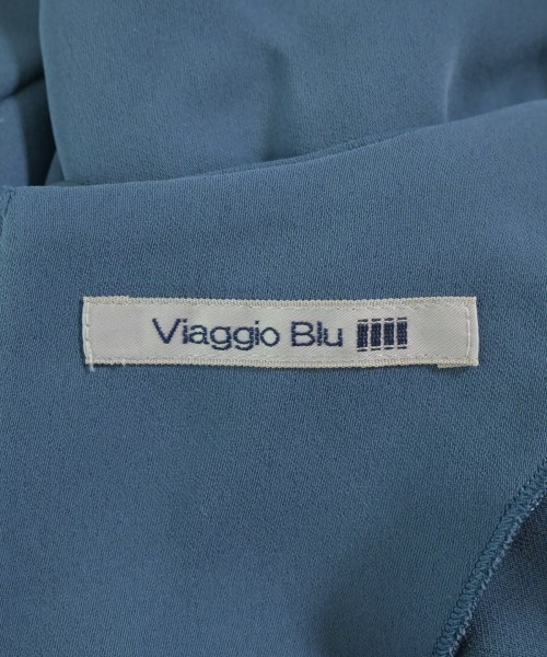 Viaggio Blu（ヴィアッジョ　ブル）ブラウス 青 サイズ:2(M位) レディース/2200624152163