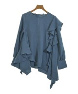 Viaggio Blu（ヴィアッジョ　ブル）ブラウス 青 サイズ:2(M位) レディース/2200624152163