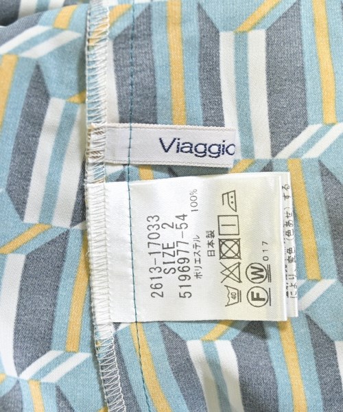 Viaggio Blu（ヴィアッジョ　ブル）ブラウス 青 サイズ:2(M位) レディース/2200624152194