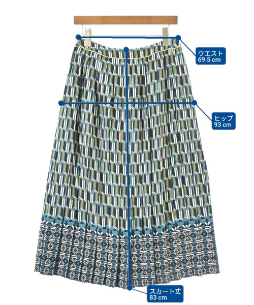 Viaggio Blu（ヴィアッジョ　ブル）ロング・マキシ丈スカート 青 サイズ:3(L位) レディース/2200624152200