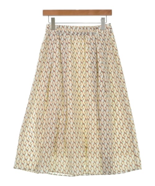 Viaggio Blu（ヴィアッジョ　ブル）ロング・マキシ丈スカート 白 サイズ:2(M位) レディース/2200624152279