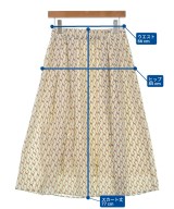 Viaggio Blu（ヴィアッジョ　ブル）ロング・マキシ丈スカート 白 サイズ:2(M位) レディース/2200624152279