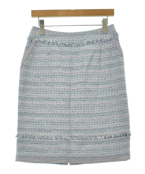 Viaggio Blu(ヴィアッジョ　ブル)ひざ丈スカート 青 サイズ:3(L位)/2200643332096
