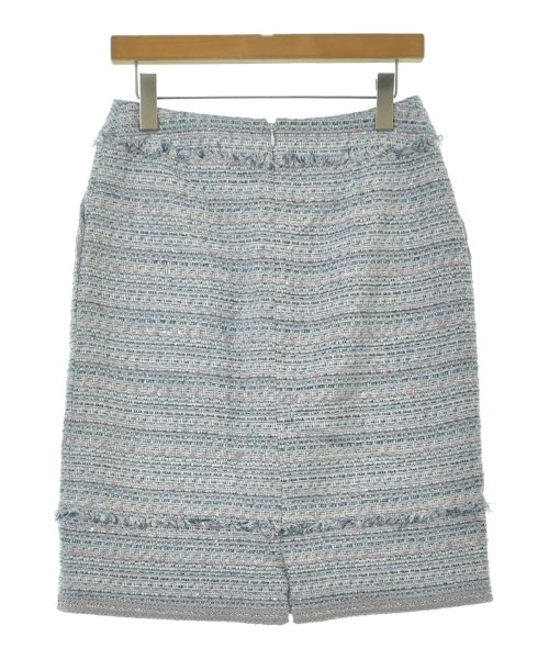 Viaggio Blu（ヴィアッジョ　ブル）ひざ丈スカート 青 サイズ:3(L位) レディース/2200643332096