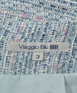 Viaggio Blu（ヴィアッジョ　ブル）ひざ丈スカート 青 サイズ:3(L位) レディース/2200643332096