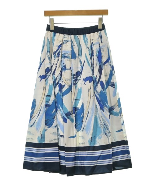 Viaggio Blu（ヴィアッジョ　ブル）ロング・マキシ丈スカート 白 サイズ:2(M位) レディース/2200663804160