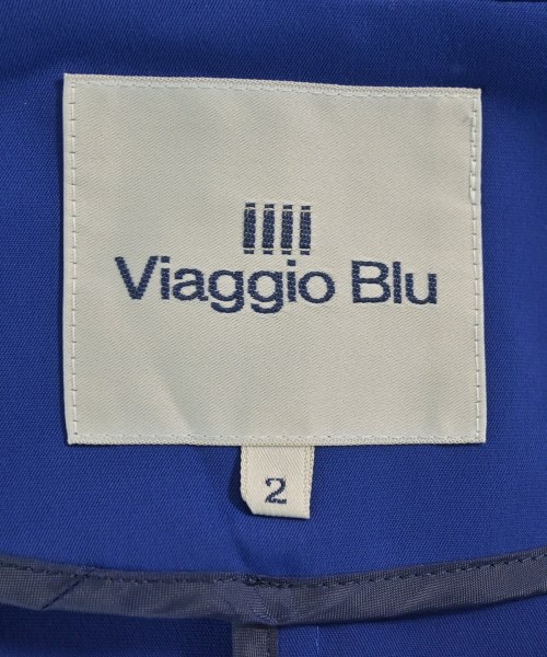 Viaggio Blu（ヴィアッジョ　ブル）トレンチコート 青 サイズ:2(M位) レディース/2200687205011