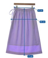 Ballsey（ボールジー）ロング・マキシ丈スカート 紫 サイズ:36(M位) レディース/2200441192052