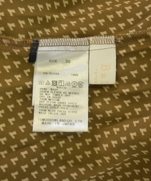 Ballsey（ボールジー）ブラウス 茶 サイズ:36(M位) レディース/2200631883074