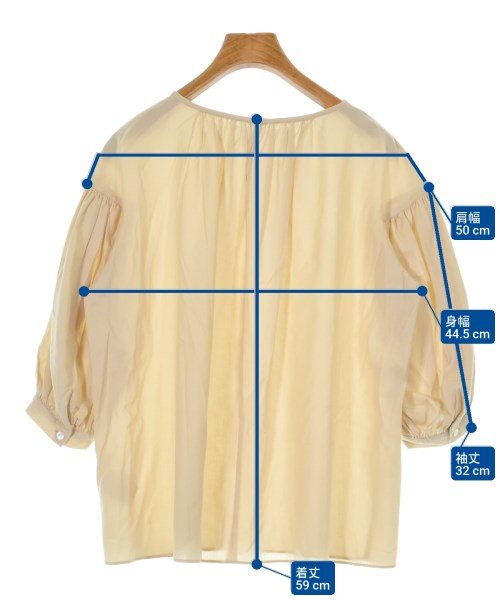 Ballsey（ボールジー）ブラウス ベージュ サイズ:36(M位) レディース/2200615992228