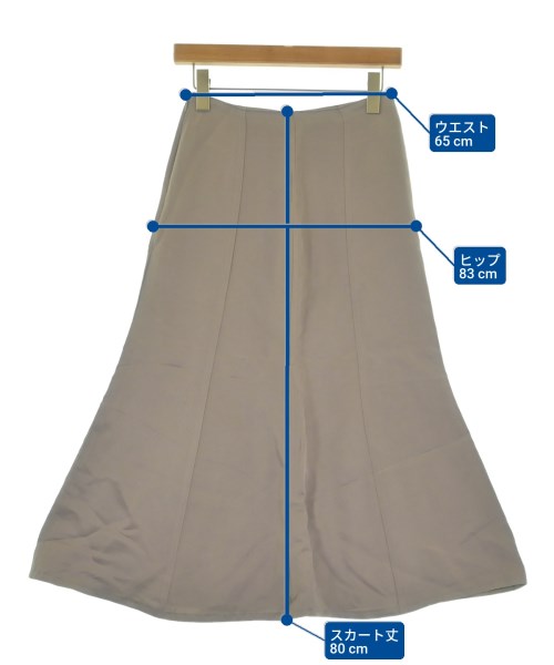 Ballsey（ボールジー）ひざ丈スカート グレー サイズ:32(XS位) レディース/2200637276078