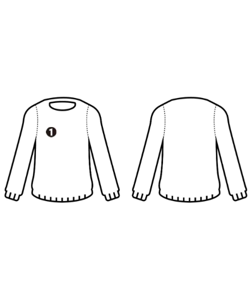 Ballsey（ボールジー）ニット・セーター ベージュ サイズ:S レディース/2200618713035