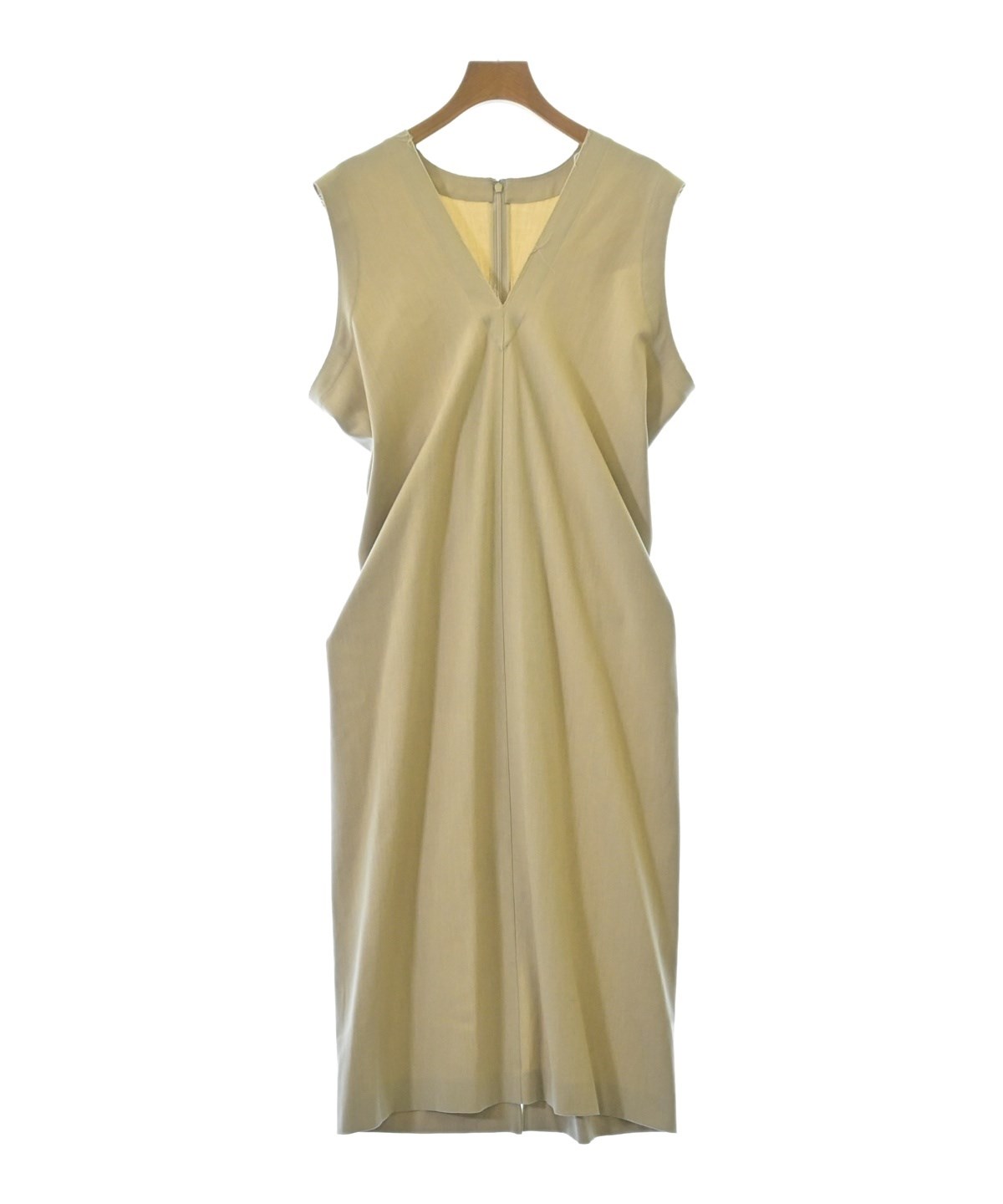 BALLSEY ボールジー ワンピース 36 ベージュ/ブルー レディース Ballsey（ボールジー）ワンピース ベージュ サイズ:36(M位) レディース