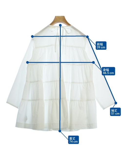 Ballsey（ボールジー）ブラウス 白 サイズ:36(M位) レディース/2200638375053