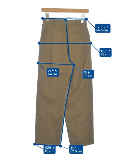 Ballsey（ボールジー）スラックス 茶 サイズ:32(XS位) レディース/2200638396034