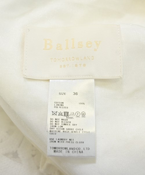 Ballsey（ボールジー）その他 白 サイズ:36(M位) レディース/2200638637021
