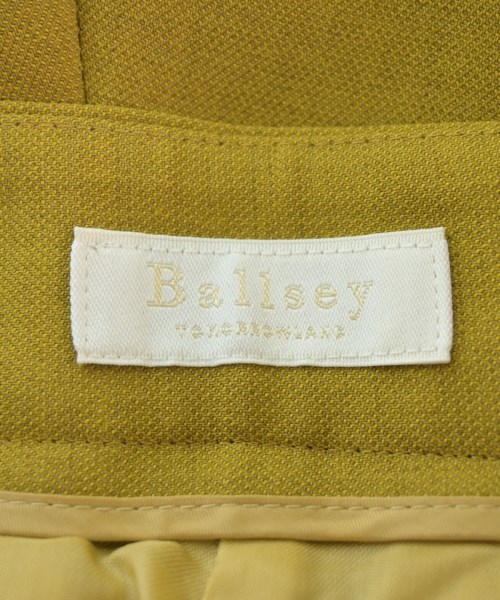 Ballsey（ボールジー）スラックス 黄 サイズ:34(S位) レディース/2200626038069