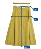 Ballsey（ボールジー）ロング・マキシ丈スカート 黄 サイズ:36(M位) レディース/2200635582133
