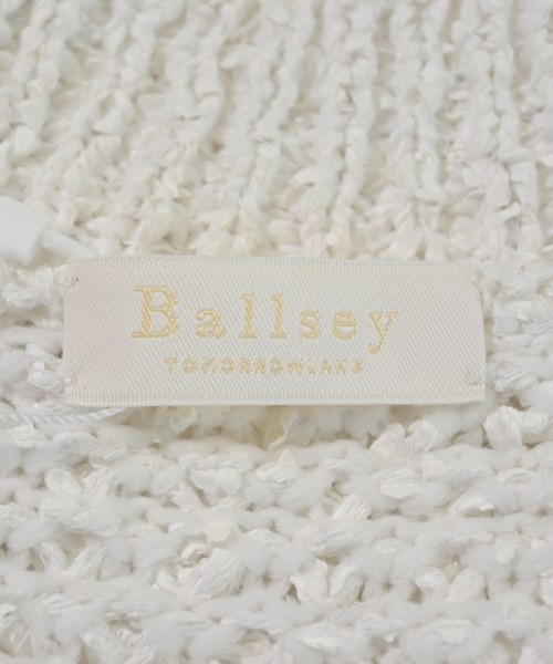 Ballsey（ボールジー）ベスト 白 サイズ:S レディース/2200624509141