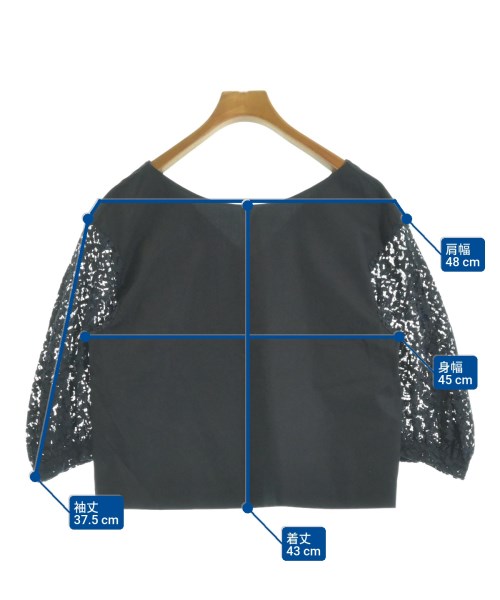 Ballsey（ボールジー）ブラウス 紺 サイズ:36(M位) レディース/2200634229060