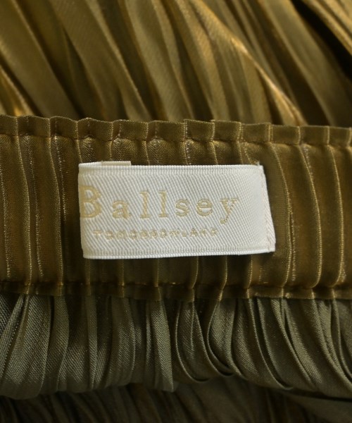 Ballsey（ボールジー）ロング・マキシ丈スカート ゴールド サイズ:34(S位) レディース/2200623869055