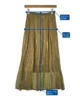 Ballsey（ボールジー）ロング・マキシ丈スカート ゴールド サイズ:34(S位) レディース/2200623869055