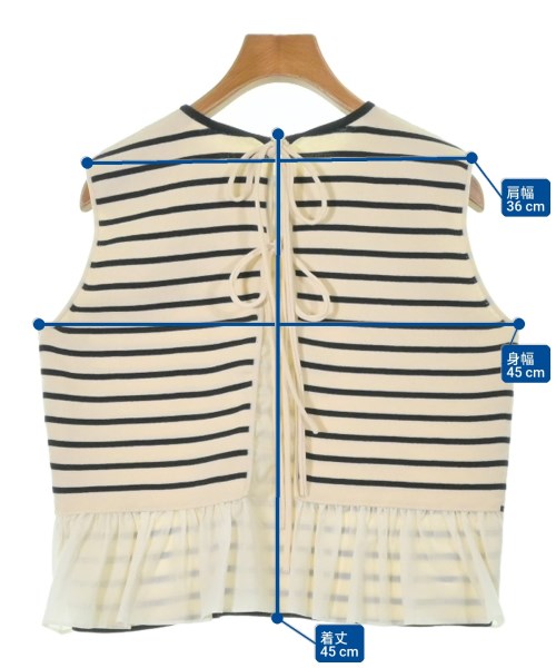 Ballsey（ボールジー）ベスト 白 サイズ:S レディース/2200628759030