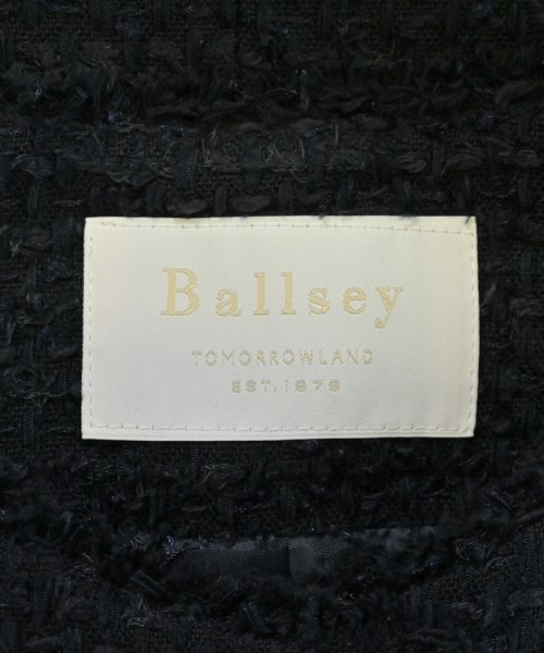 Ballsey（ボールジー）ノーカラージャケット 紺 サイズ:36(M位) レディース/2200635967022