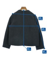 Ballsey（ボールジー）ノーカラージャケット 紺 サイズ:36(M位) レディース/2200635967022