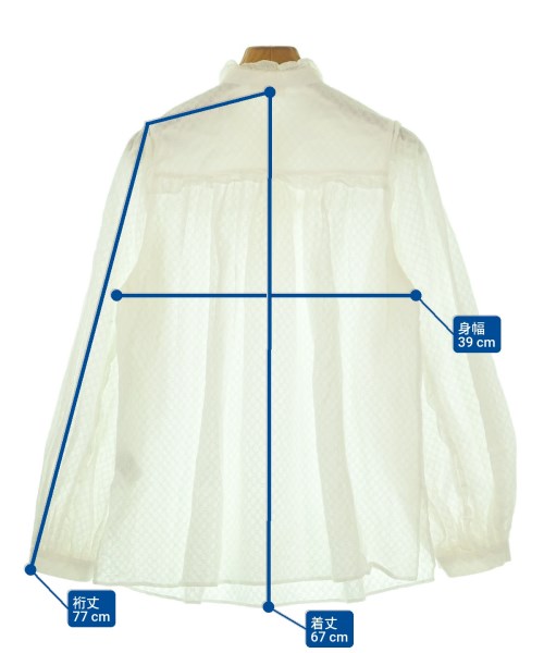 Ballsey（ボールジー）カジュアルシャツ 白 サイズ:F レディース/2200641332036