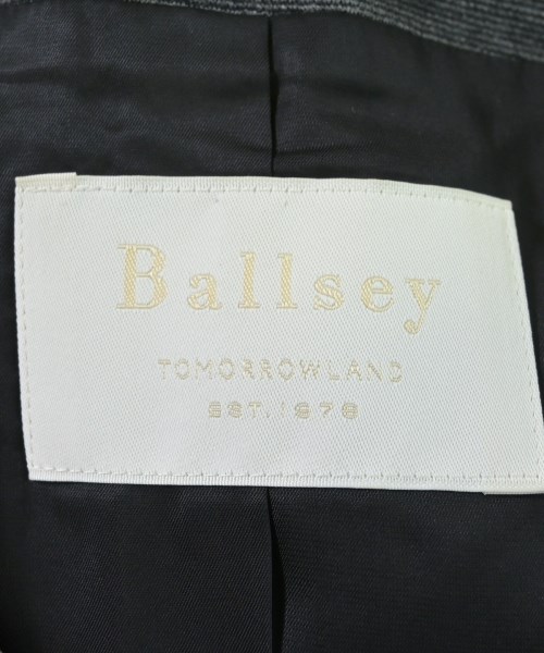 Ballsey（ボールジー）ノーカラージャケット グレー サイズ:36(M位) レディース/2200621828085
