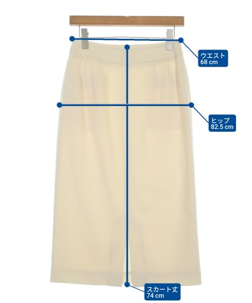 Ballsey（ボールジー）ロング・マキシ丈スカート 白 サイズ:36(M位) レディース/2200641950063