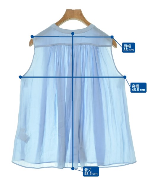 Ballsey（ボールジー）ブラウス 青 サイズ:36(M位) レディース/2200637873055